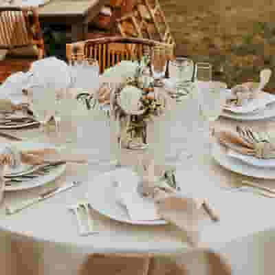 Oceanfront Vista Wedding Centerpiece